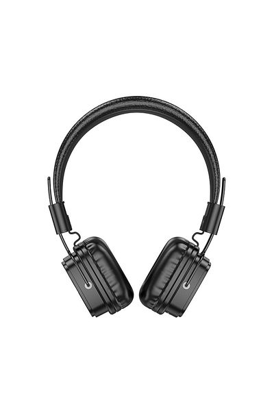REDz Accessories Wireless Over The Ear Headphones, Bluetooth, Hoco W56, Bluetooth 5.4, 250 Mah, Headphones, Black