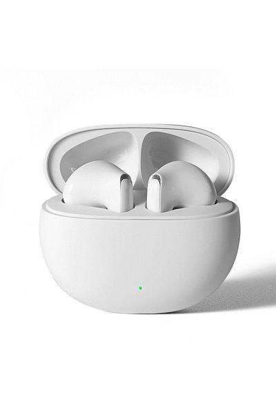 REDz Accessories Căști Joyroom Funpods Fb2, Bt V5.3, Reducere Zgomot, 400mah 35mah, Autonomie 7h, Alb