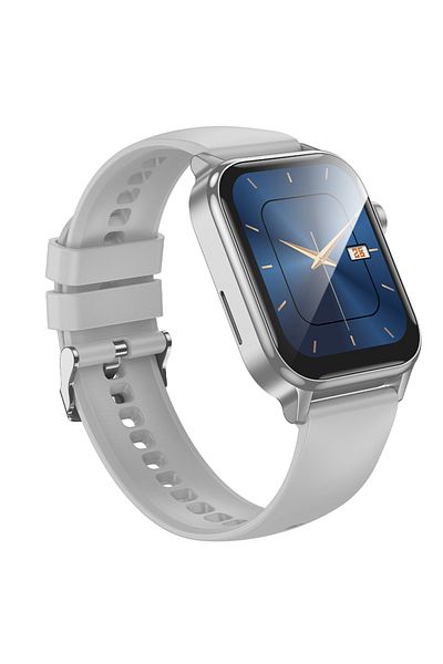 REDz Accessories Smart Watch Y26 HOCO, Call version Bluetooth, Screen 1.81", Battery 230mAh, Silicone strap, Gray