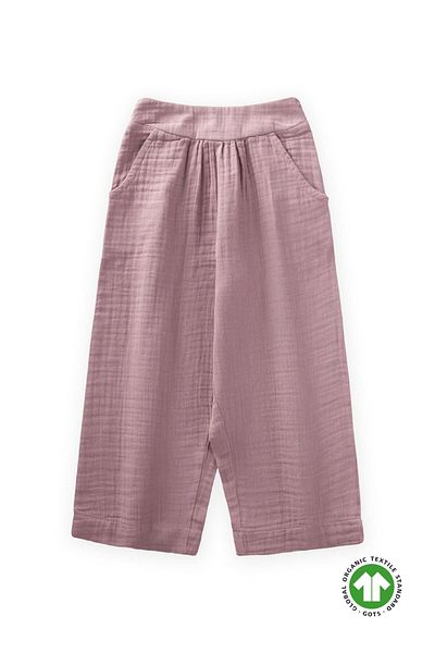 Cigit Organic Muslin Trousers 2-8 Years Lilac