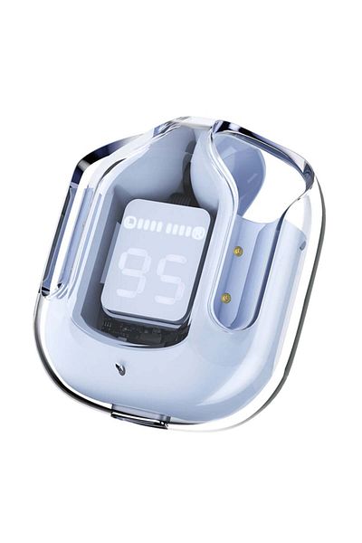 Acefast Căști Bluetooth fără fir, AceFast T6, BT 5.0, TWS, stație de încărcare USB-C, IPX4, albastre