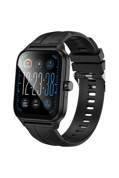 REDz Accessories Smart Watch Y27 Hoco, Call Version Bt5.0, 1.95” Screen, 230mah Battery, Sports Strap, Black
