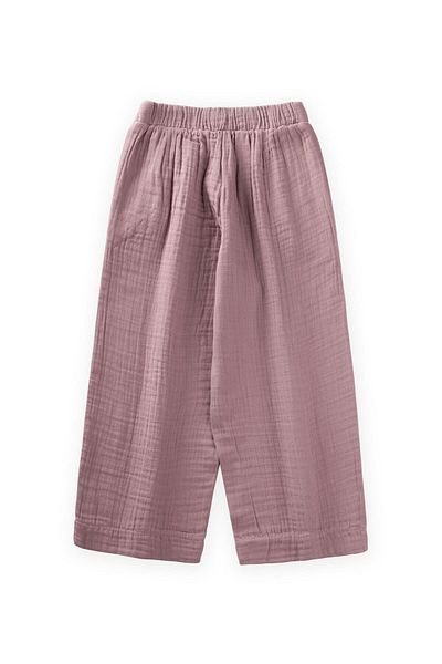 Cigit Organic Muslin Trousers 2-8 Years Lilac