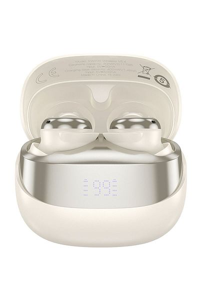 REDz Accessories Căști Bluetooth fără fir Hoco EW200, Bluetooth 5.4, 400 mAh, Alb