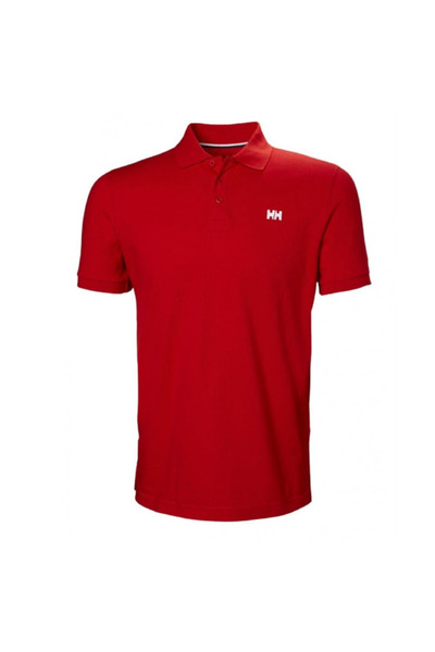 Helly Hansen ترانسات بولو تي شيرت رجالي أحمر Hha.33980-hha.222