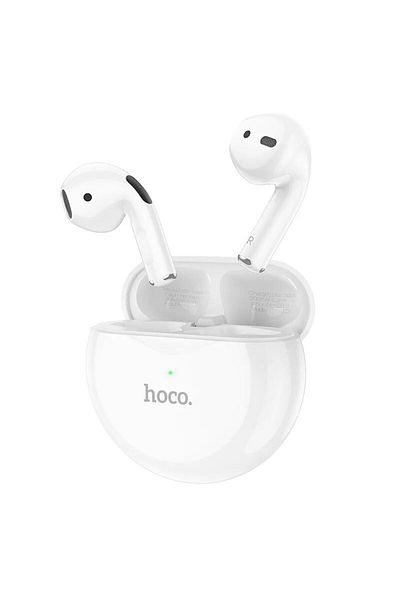 REDz Accessories Căști wireless Hoco Ew24, Bluetooth 5.3, capacitate 200 mAh, albe