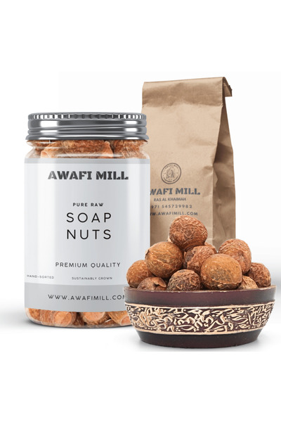 AWAFI MILL صابون جوز | ريثا - زجاجة ١٠٠ غرام / ٣٫٥ أونصة