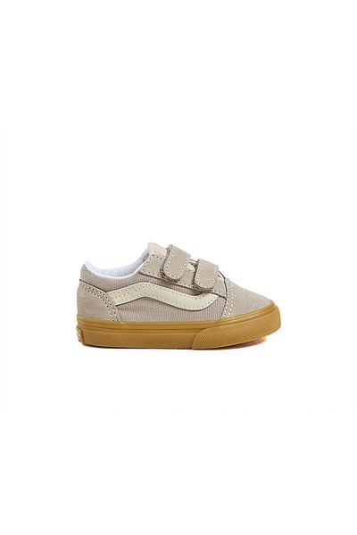Vans Old Skool V Baby Casual Shoes Vn000Cpz0Cs1 Gray