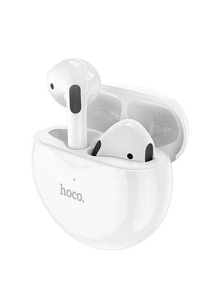 REDz Accessories Căști wireless Hoco Ew24, Bluetooth 5.3, capacitate 200 mAh, albe