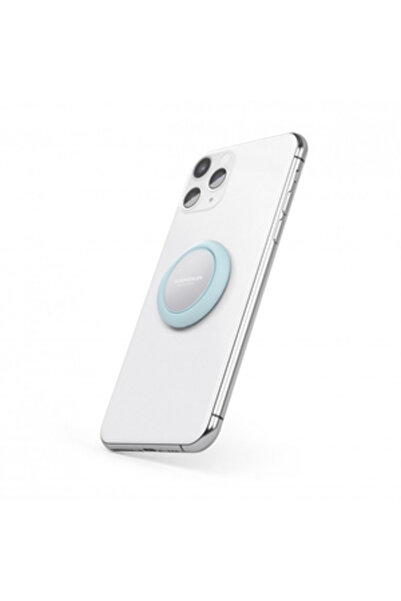 VONMÄHLEN مقبض هاتف معدني من فونماهلين باك فليب سيجنتشر + حامل مغناطيسي - أزرق