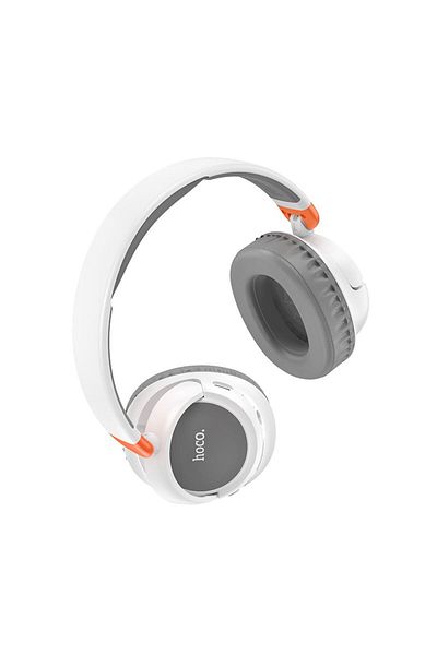 REDz Accessories Căști wireless over-the-ear, Bluetooth, Hoco W43, Bluetooth 5.2, 250 mAh, Căști, Alb