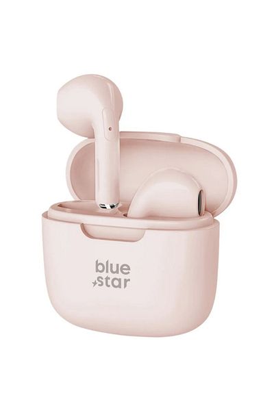REDz Accessories Căști wireless Blue Star Fi7, autonomie baterie 5 ore, Bluetooth TWS, 180mAh, microfon, roz