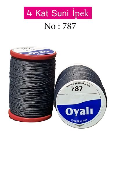 Royaleks Embroidered 4 Layers Rayon Yarn Needlepoint Needlepoint Beading Floss Crochet Embroidery No:787