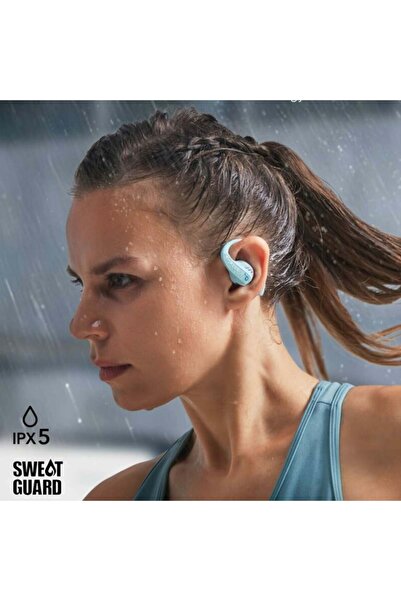 Anker Căști intraauriculare SoundCore AeroFit Pro, wireless, IPX5, BT 5.3, încărcare tip C, albastre