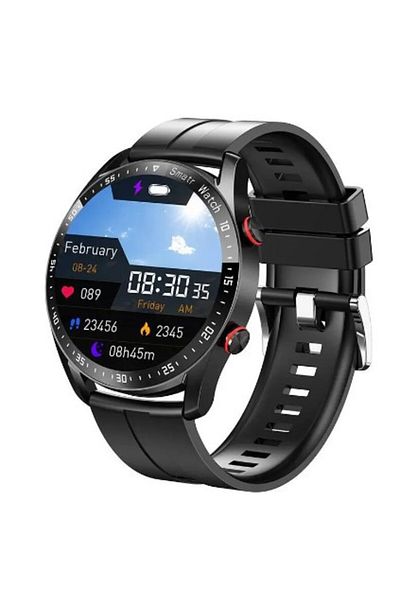 REDz Accessories Smart Watch, SmartWatch Model HW20, IPS screen, Weather Functions, Heart Rate, Calling, Black
