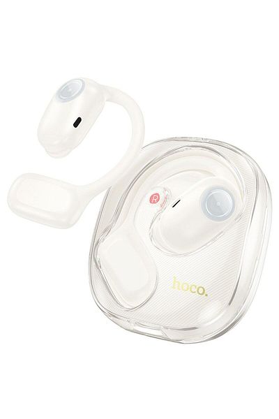 REDz Accessories Căști Bluetooth fără fir Hoco EA3, Bluetooth 5.3, 400 mAh, Alb