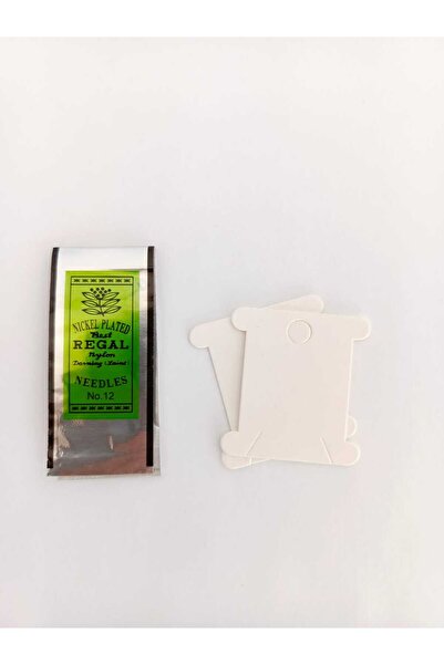 Eskişehir hobi sanat Regal 12 Număr 4 Cm Mărgele de nisip aur Miyuki Ac Flexi...