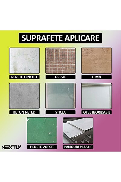 NEXTLY Set of 100 Self-Adhesive 3D Wallpaper, For Wall Or Ceiling, Waterproof, Adjustable, Adhesive