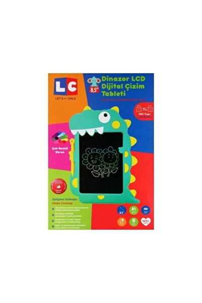 lets be child Lc-30960 Lc Dinazor Çizim Tableti 8,5 Inc