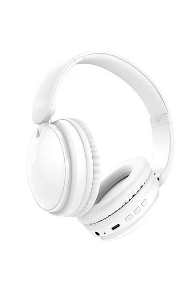 REDz Accessories Xo-be36 Wireless Headphones, Microphone, 16 Hours Battery Life, Bluetooth, Over-ear, 300mah, White