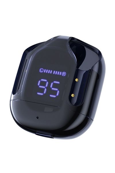 Acefast Căști Bluetooth fără fir, T6, Bt 5.0, TWS, stație de încărcare USB-C, IPX4, albastru închis