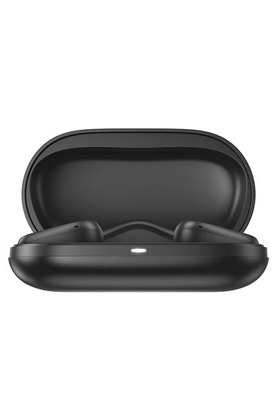 REDz Accessories Căști Bluetooth Hoco Ea4 cu urechi deschise, capacitate 500 mAh, 6 ore de utilizare, design ergonomic, negru