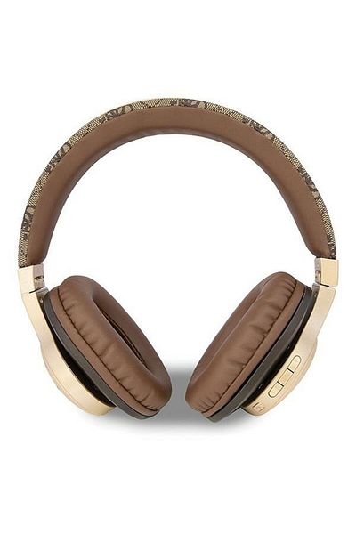 REDz Accessories Căști wireless Guess, Bluetooth, 4G Script, maro