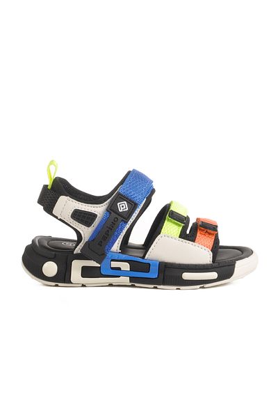 pepino Black Velcro Lightweight Anatomical Boys Sandals 1947 P
