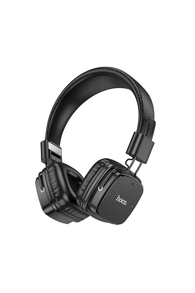 REDz Accessories Wireless Over The Ear Headphones, Bluetooth, Hoco W56, Bluetooth 5.4, 250 Mah, Headphones, Black