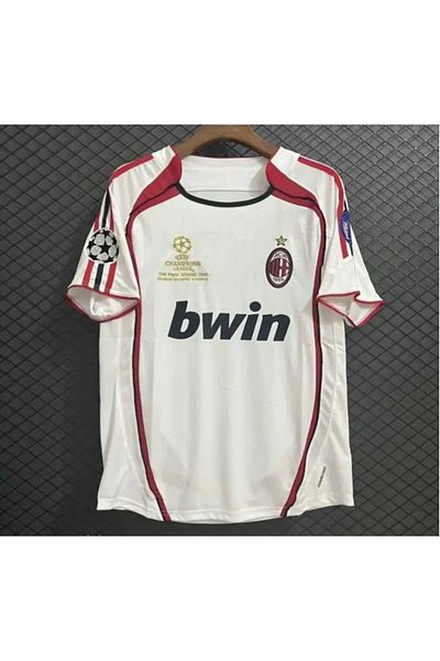 BARBITOS Legend Milan Home 2006/2007 Season Home Court Kaka Adult Jersey Hd1199