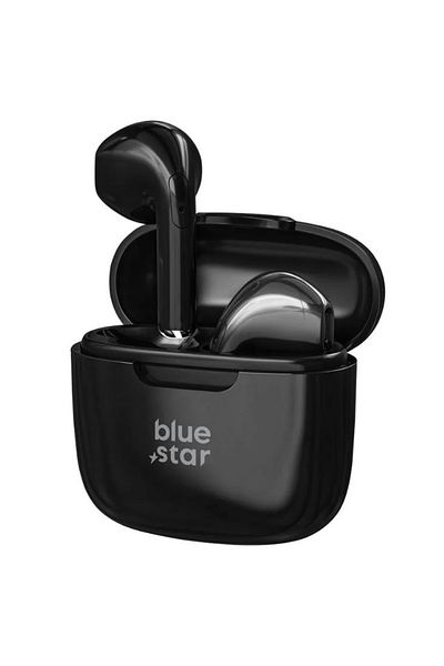 REDz Accessories Căști wireless Blue Star Fi7, autonomie baterie 5 ore, Bluetooth TWS, baterie 180mAh, negru
