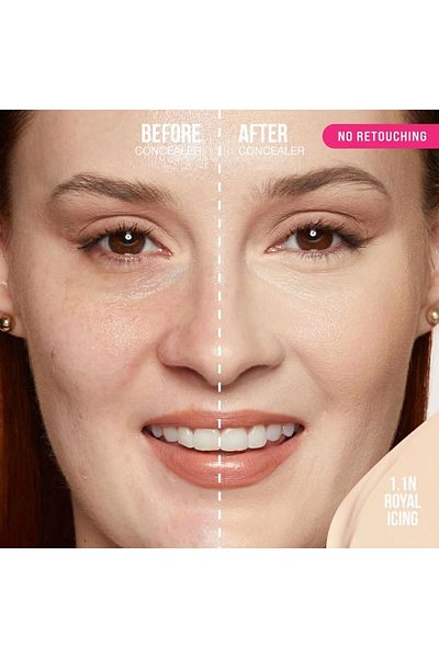 Huda Beauty Matte & Radiant Liquid Concealer - Royal Lissing 1.1N