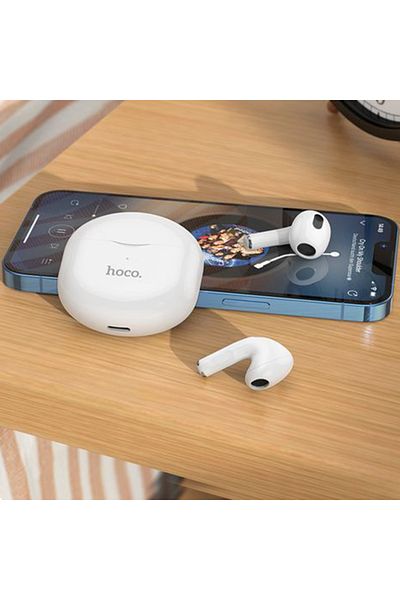 REDz Accessories Căști fără fir EW35 Sonido Hoco, 250mAh, Bluetooth 5.3 TWS, Alb