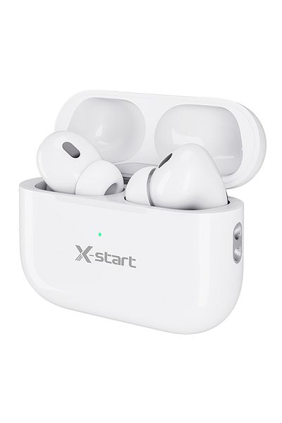 REDz Accessories Căști Bluetooth, X-start Ly060, autonomie baterie 4 ore, baterie 250 mAh, microfon, alb