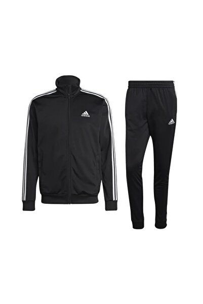 adidas M 3S Tr Tt Ts Black Men's Tracksuit Set Ic6747