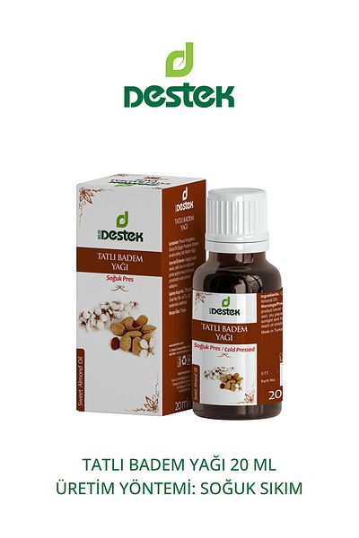 Destek Sweet Almond Oil Cold Press 20 ml