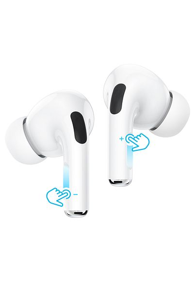 REDz Accessories Căști Hoco Ew63, Bt5.3, capacitate 300 mAh, autonomie baterie 7 ore, reducere zgomot, alb