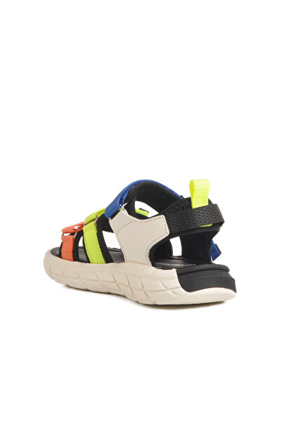 pepino Μαύρα Velcro ελαφριά ανατομικά αγορίστικα σανδάλια 1947 P