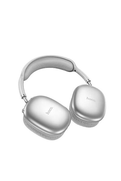 REDz Accessories Căști over-ear, Hoco W35 AIR, design ultraportabil, Bluetooth, autonomie baterie 45h, gri deschis