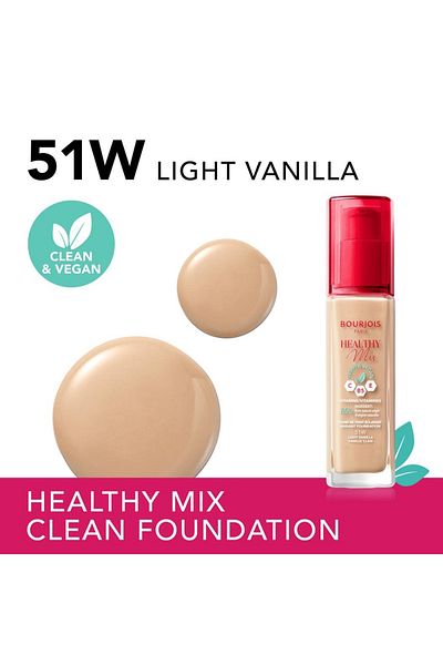 Bourjois Bourjois Healthy Mix Foundation 51 Light Vanilla
