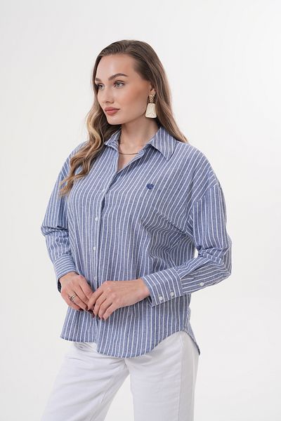 Catto Peak Shirt - Dark blue - Regular fit