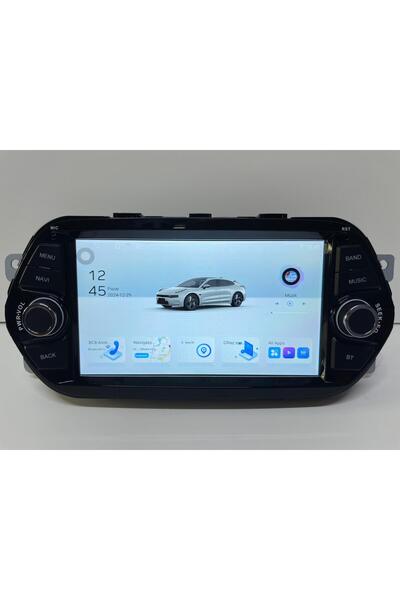 FTH SOUND Fi̇at Egea Uyumlu 7" Androi̇d Multi̇medya Teyp 4 Gb Ram 64 Gb Hafiza Car Play Kamera