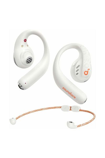 Anker Căști intraauriculare Anker SoundCore AeroFit Pro, wireless, IPX5, BT 5.3, încărcare tip C, albe