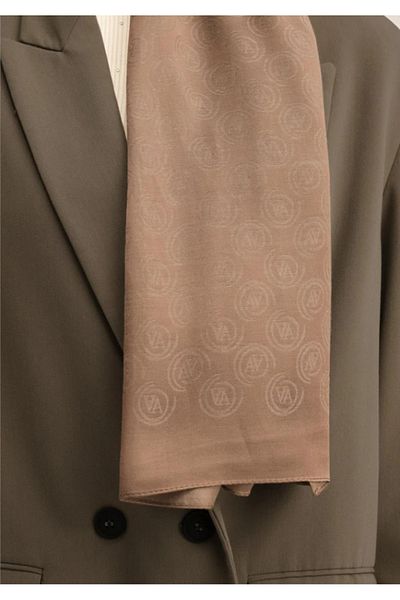 Armine Trend Lyon Shawl 2-247320 Dark Mink