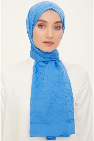 Armine Trend Safir Şal 1-241834 Albastru