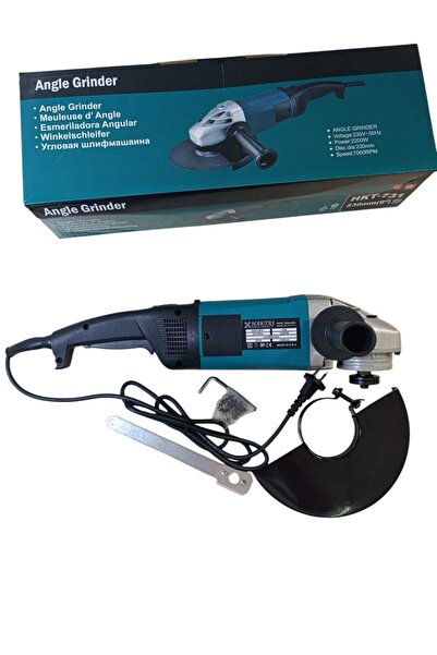 haktaş 230 mm Büyük Boy Spiral Canavar | 2200W Döner Tetikli Taşlama Makinesi