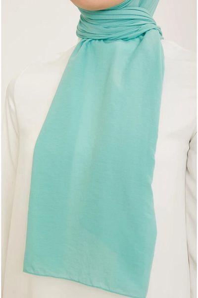 Armine Trend Natural Soft Shawl 47 Water Green Μονόχρωμο