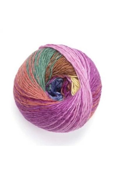 Yarnart SUMMER DREAM - EBRULI HAND KNITTED STRING EBRULI-4308