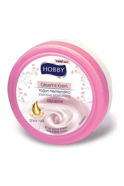 Hobby 20 Ml Shea Cream - Glycerinated and Intensive Moisturizer