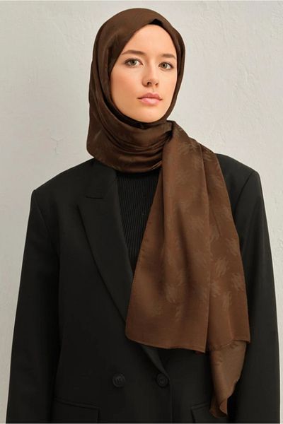 Armine Trend Lyon Shawl 4-247322 Καφέ